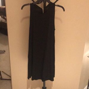 plain black dress